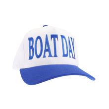 Load image into Gallery viewer, BOAT DAY C.C Embroidered Trucker Hat TCM0005: Royal

