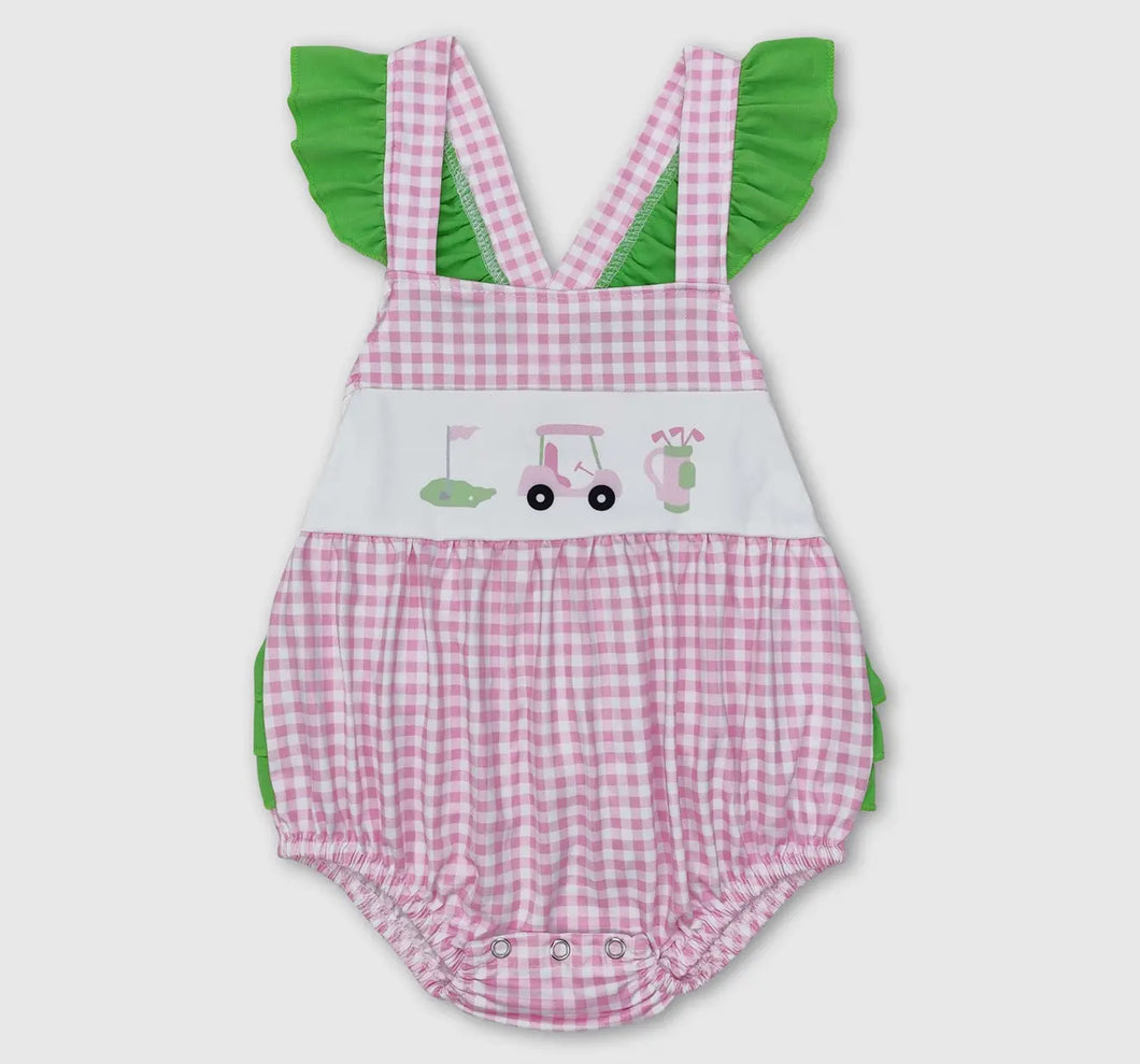 Golf Girl Flutter Romper