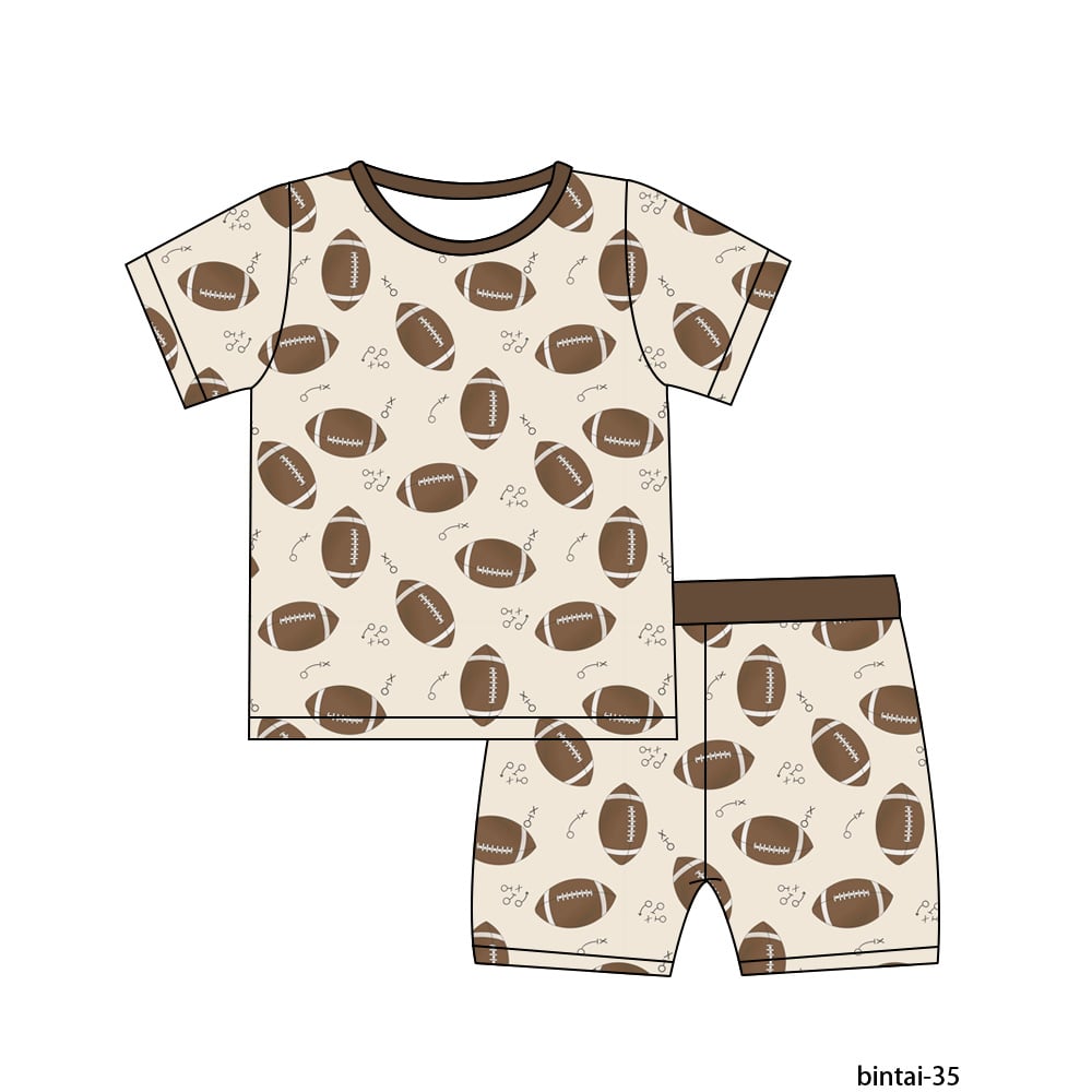 Tackles & Touchdowns 2 piece Shorts SS