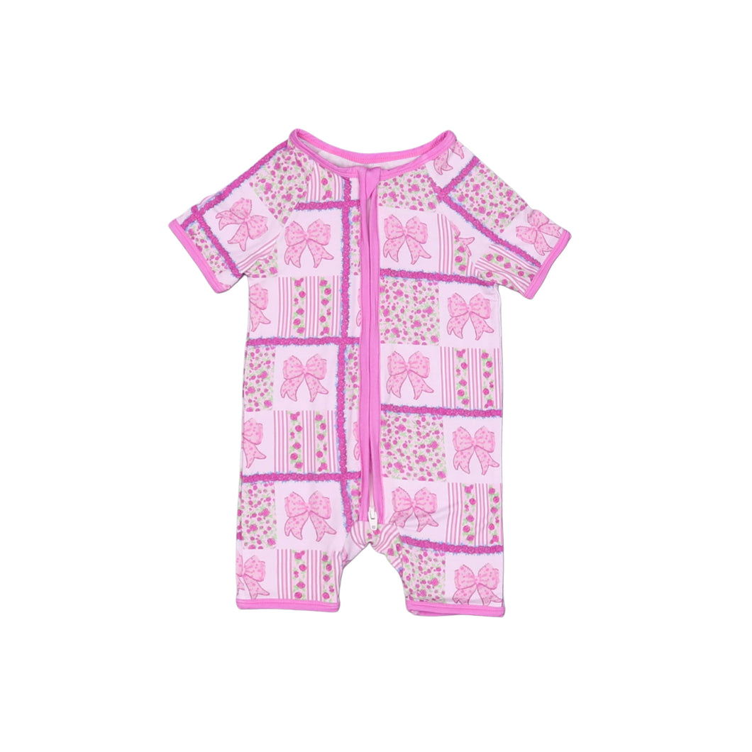 Bows & Blooms Short Zippy