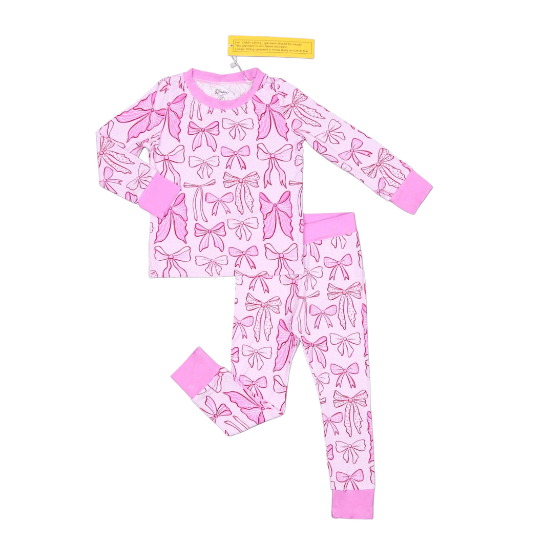 Pink Bow Pajamas