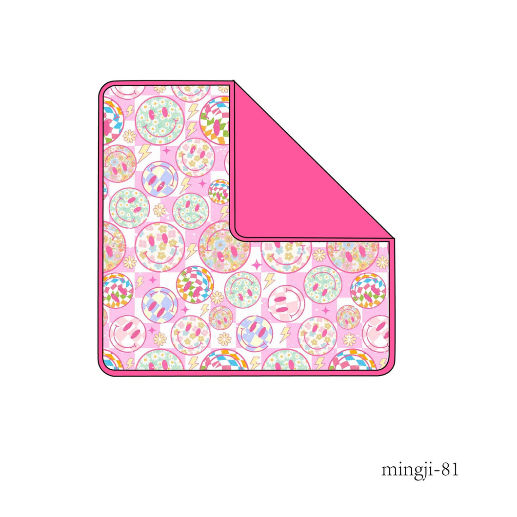Smiley Blossoms Blanket - PREORDER