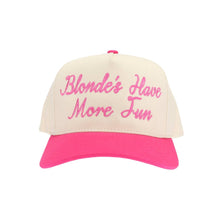 Load image into Gallery viewer, Blondes Have More Fun C.C Embroidered Trucker Hat TCM0002: Green
