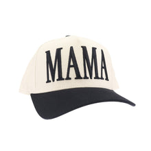 Load image into Gallery viewer, MAMA C.C Puff Embroidered Tucker Hat TCM0039: Black
